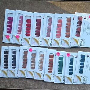 Color Street Nail Strips, 17 Packs